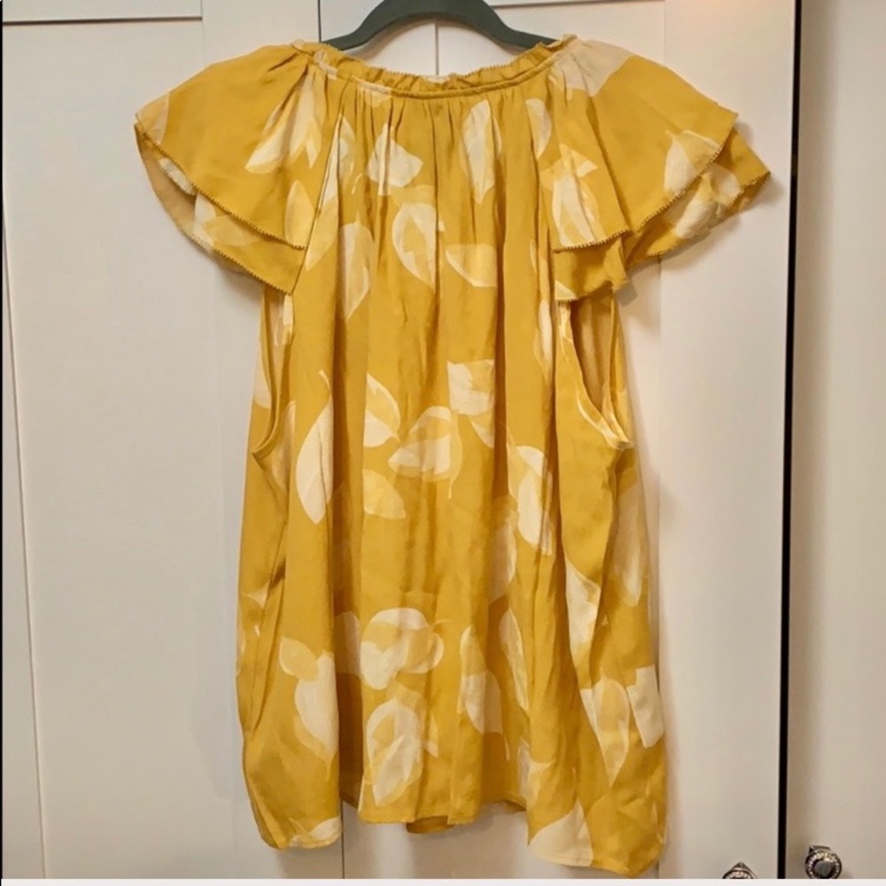 NEW! A New Day Golden Yellow Top - Picture 2 of 4